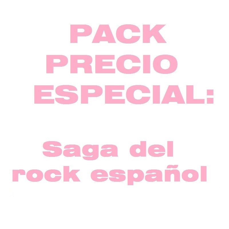 Pack saga del rock español